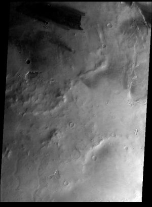 Il terminatore giorno-notte ripreso sopra l’emisfero meridionale di Marte dallo strumento CaSSIS di TGO. Credits: ESA