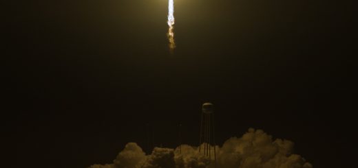 Il lancio di Cygnus dal Pad-0A di Wallops con un razzo Antares di Orbital ATK il 21 maggio 2018 Credit: (NASA/Aubrey Gemignani)