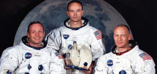 L'equipaggio della Apollo 11. Credits: NASA