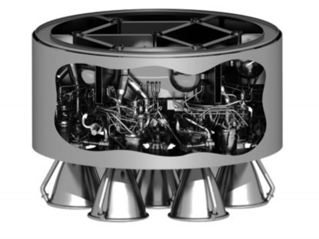 Immagine artistica della configurazione di volo di Prometheus. Crediti: ESA