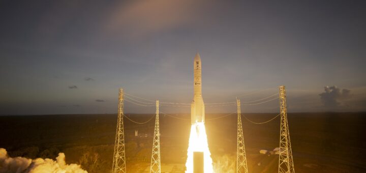 Sentinel-1D in decollo