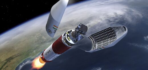 Rappresentazione artistica di Proba-3 prima della separazione dei due satelliti. Crediti: ESA